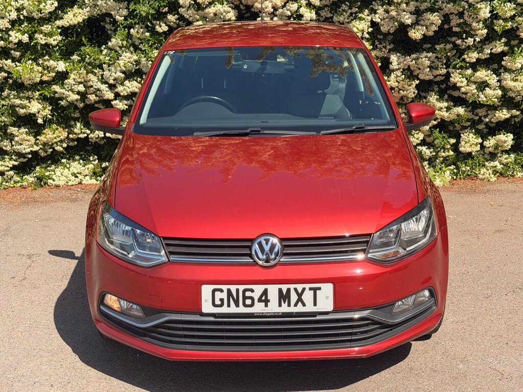 Volkswagen Polo 1.0 Bluemotion Tech Se Euro 6 Ss GN64MXT Red #2