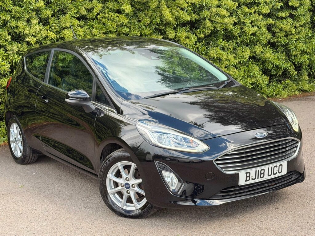 Ford Fiesta 1.0T Ecoboost Zetec Euro 6 Ss BJ18UCO Black #4