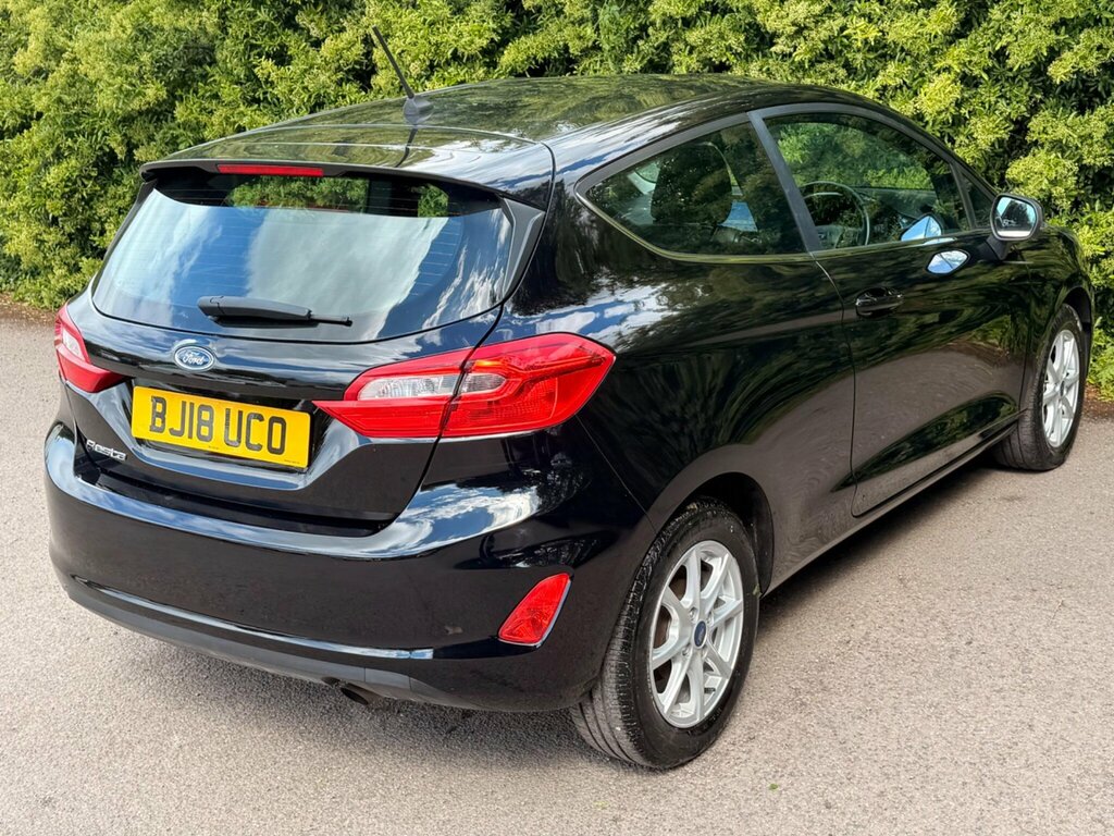 Ford Fiesta 1.0T Ecoboost Zetec Euro 6 Ss BJ18UCO Black #6