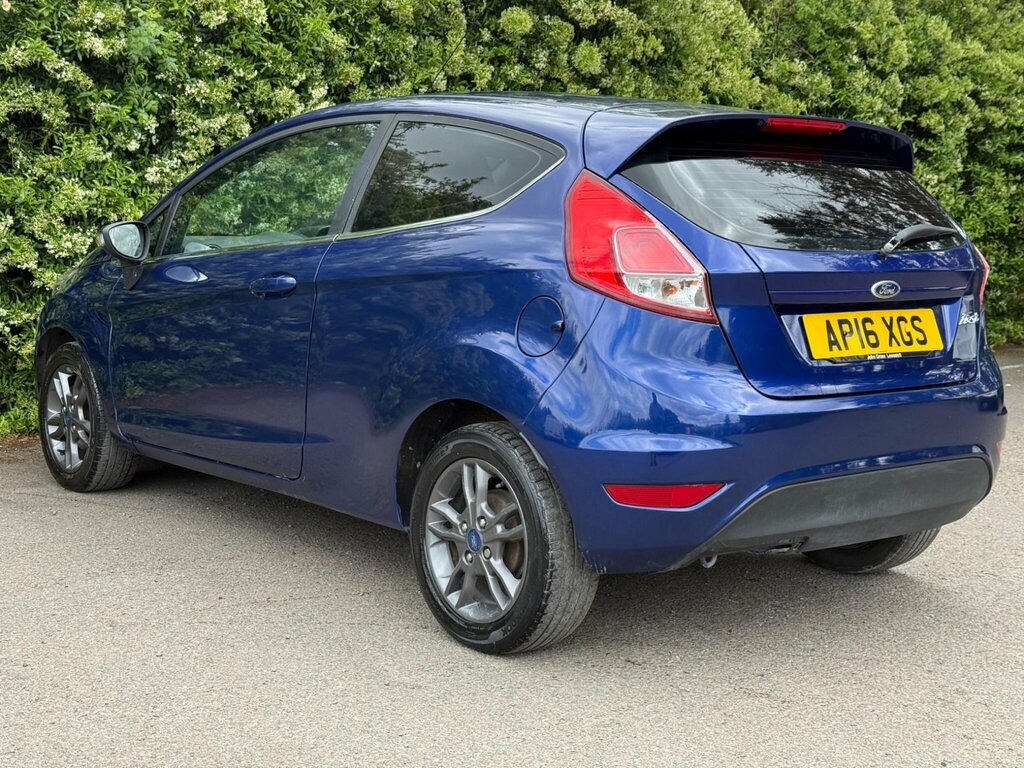 Ford Fiesta 1.25 Zetec Euro 6 AP16XGS Blue #5