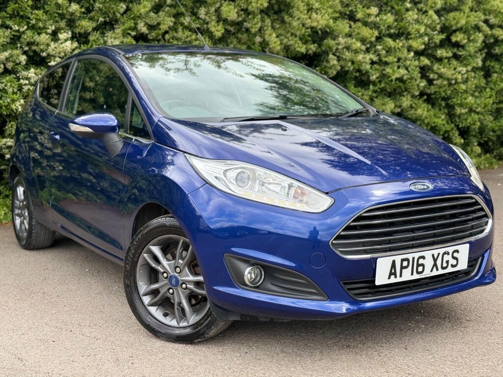 Ford Fiesta 1.25 Zetec Euro 6 AP16XGS Blue #4