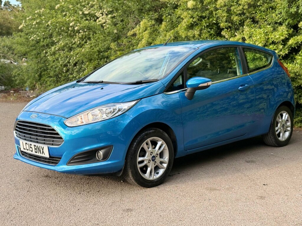 Ford Fiesta 1.0T Ecoboost Zetec Euro 6 Ss LC15BNX Blue #3