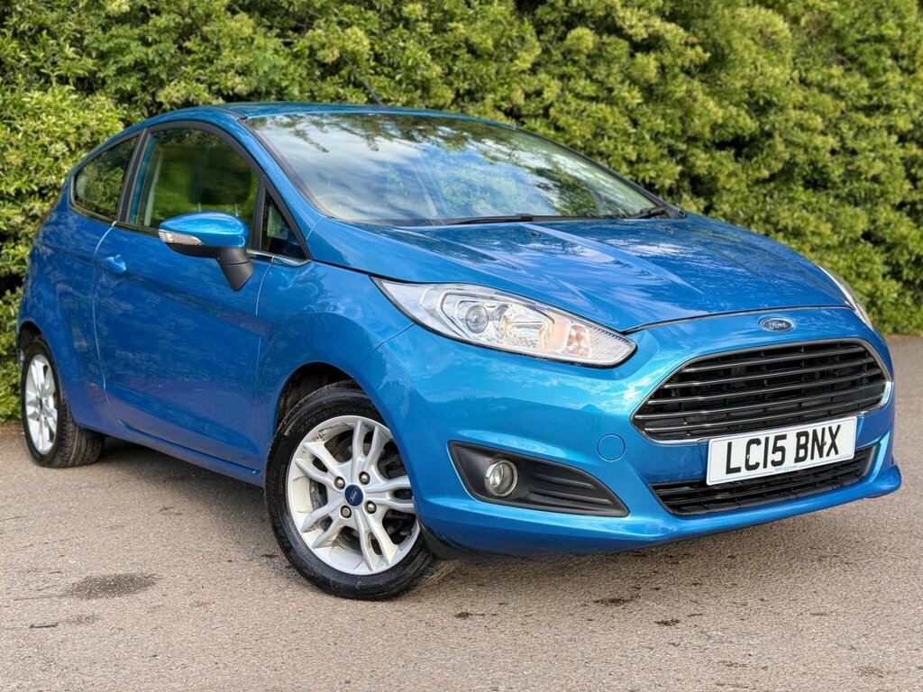 Ford Fiesta 1.0T Ecoboost Zetec Euro 6 Ss Blue