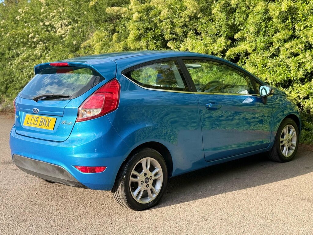 Ford Fiesta 1.0T Ecoboost Zetec Euro 6 Ss LC15BNX Blue #5