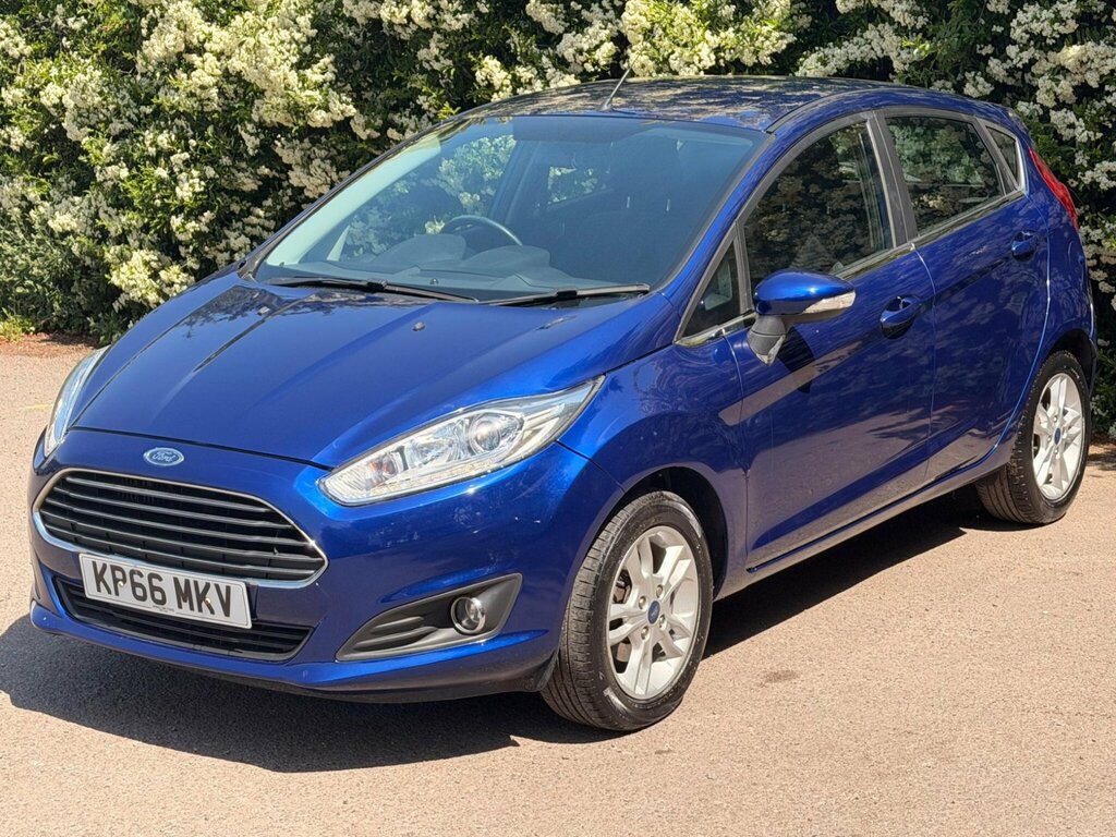Ford Fiesta 1.0T Ecoboost Zetec Euro 6 Ss KP66MKV Blue #3