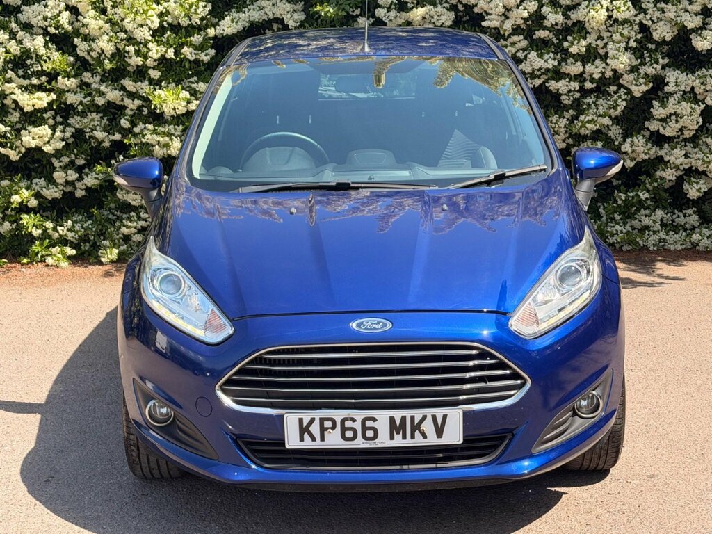 Ford Fiesta 1.0T Ecoboost Zetec Euro 6 Ss KP66MKV Blue #2