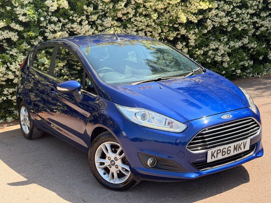 Ford Fiesta 1.0T Ecoboost Zetec Euro 6 Ss Blue