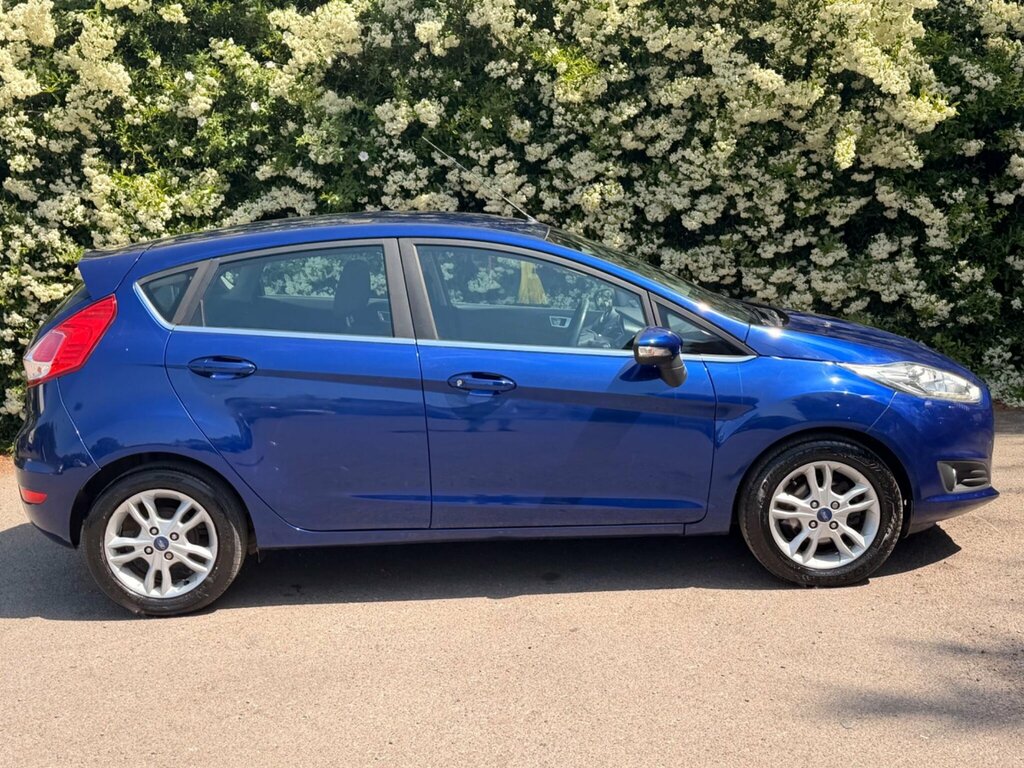 Ford Fiesta 1.0T Ecoboost Zetec Euro 6 Ss KP66MKV Blue #5