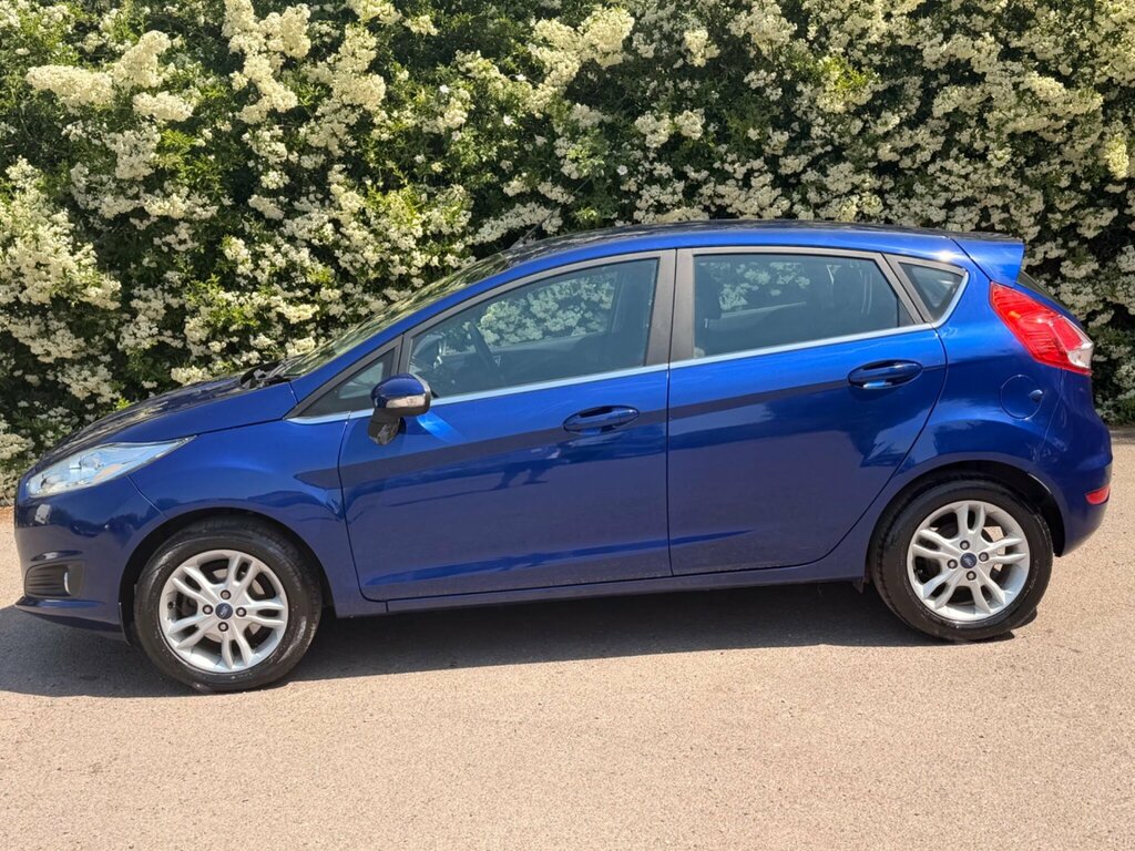 Ford Fiesta 1.0T Ecoboost Zetec Euro 6 Ss KP66MKV Blue #6