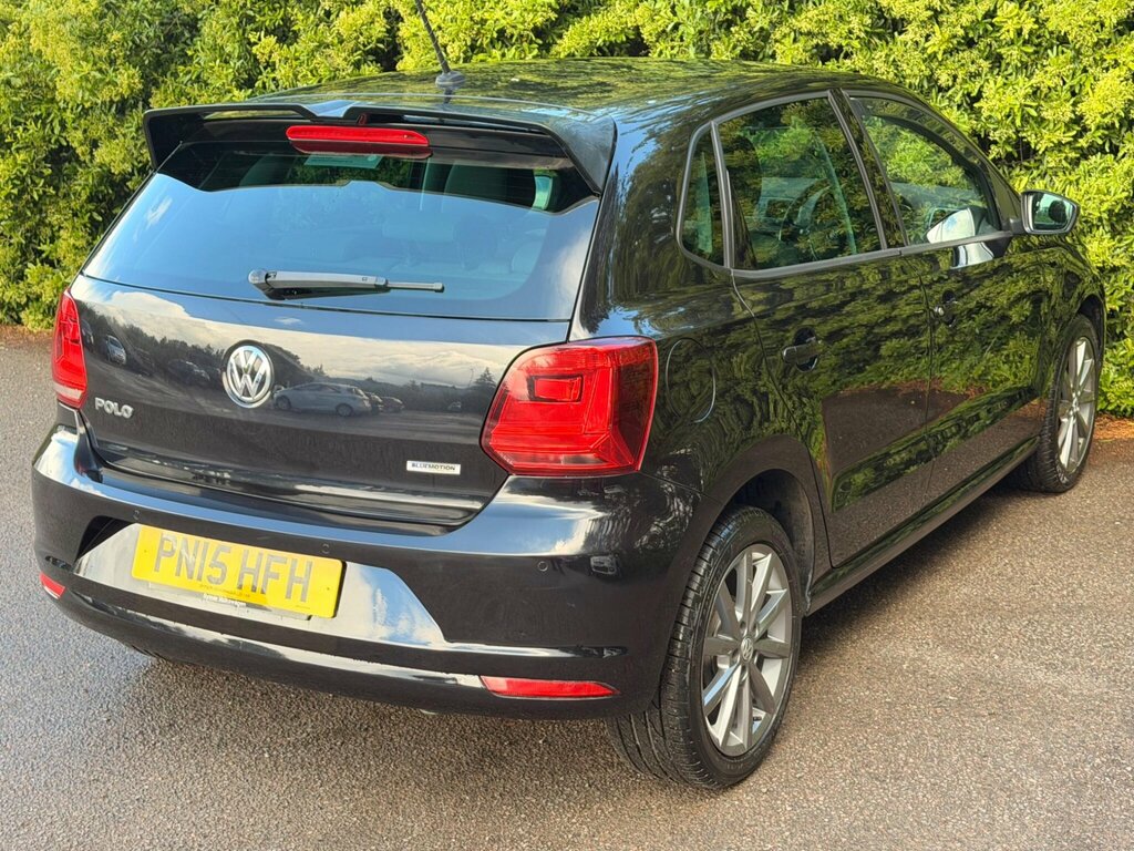 Volkswagen Polo 1.0 Bluemotion Tech Se Design Euro 6 Ss PN15HFH Black #6