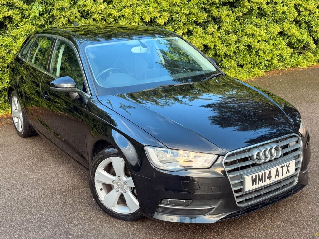 Audi A3 2.0 Tdi Sport Sportback Euro 6 Ss WM14ATX Black #4