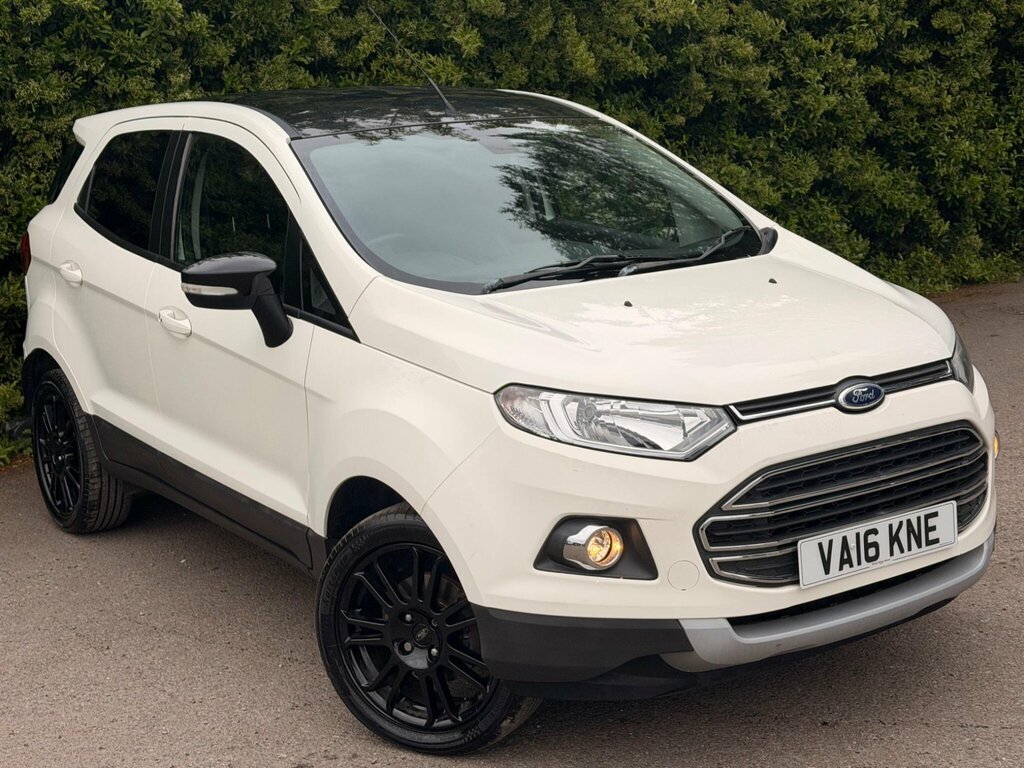 Ford Ecosport 1.0T Ecoboost Titanium S 2Wd Euro 6 Ss VA16KNE White #4
