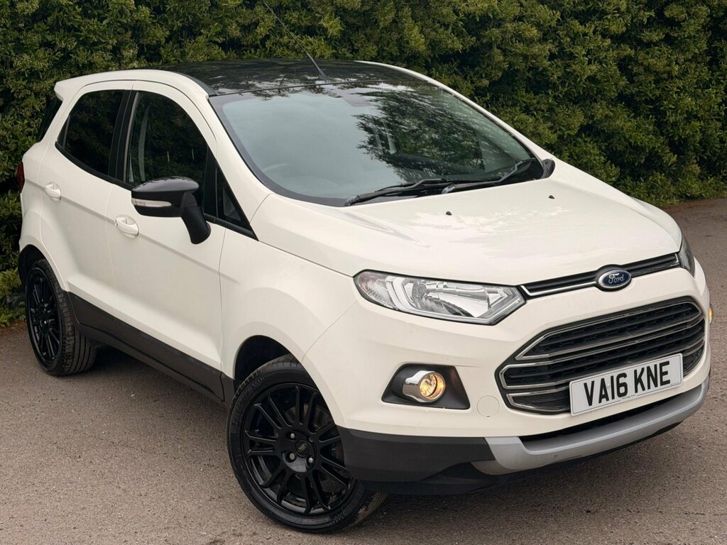 Ford Ecosport 1.0T Ecoboost Titanium S 2Wd Euro 6 Ss White