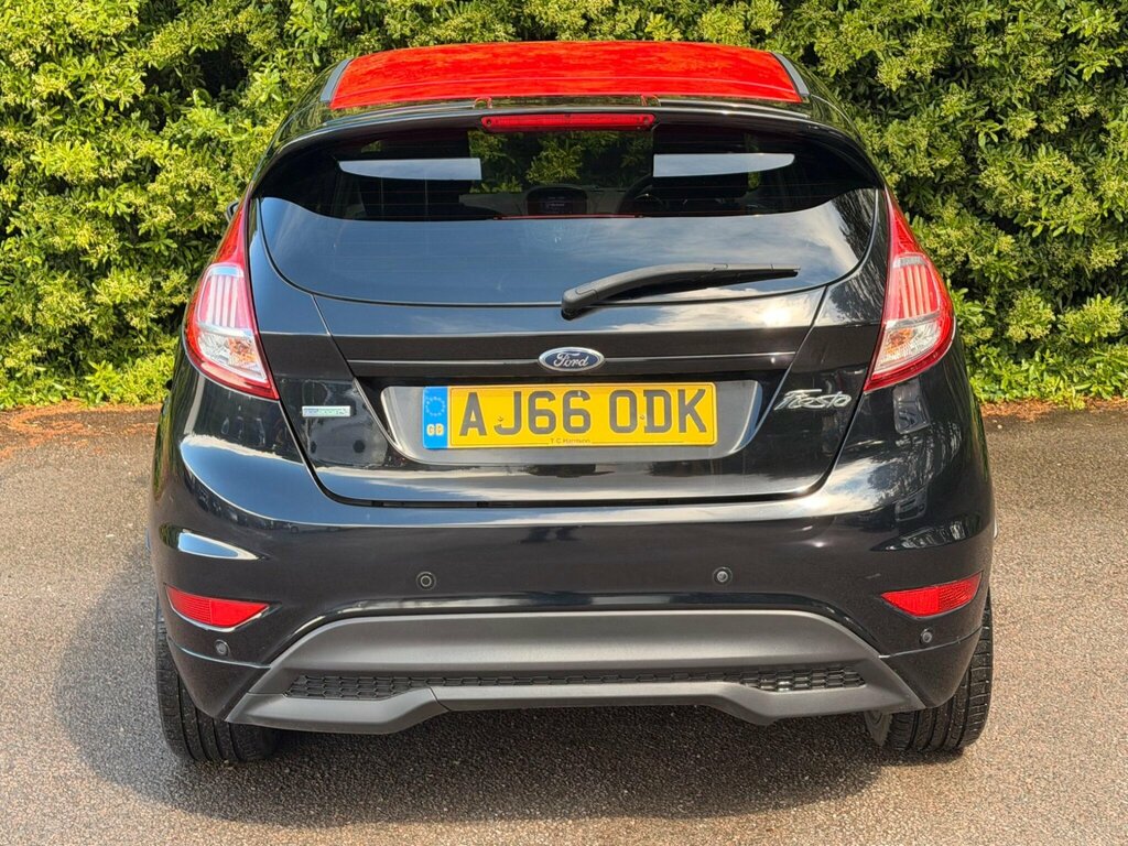 Ford Fiesta 1.0T Ecoboost St-line Euro 6 Ss AJ66ODK Black #6