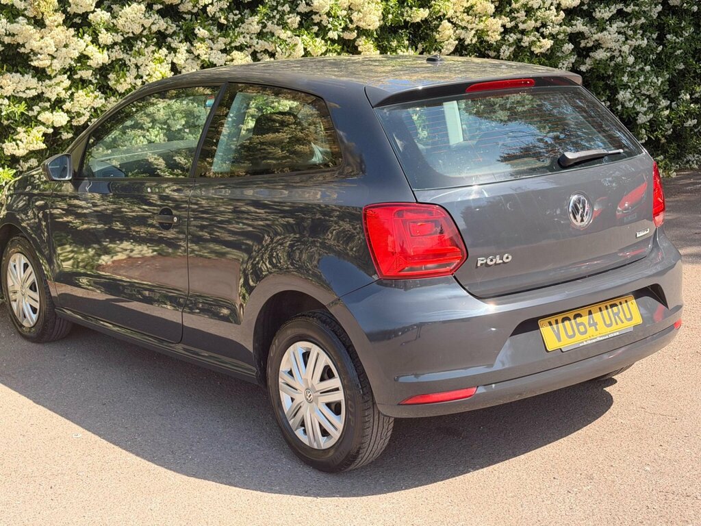 Volkswagen Polo 1.0 Bluemotion Tech S Euro 6 Ss VO64URU Grey #5