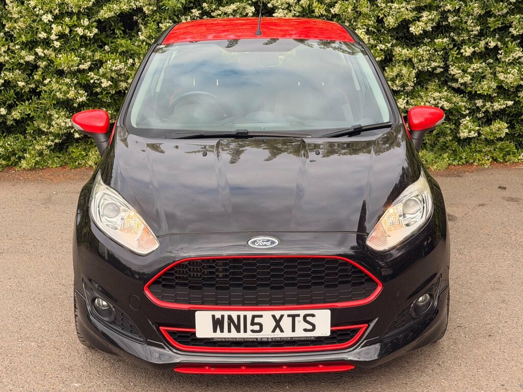 Ford Fiesta 1.0T Ecoboost Zetec S Black Edition Euro 6 Ss 3 WN15XTS Black #2