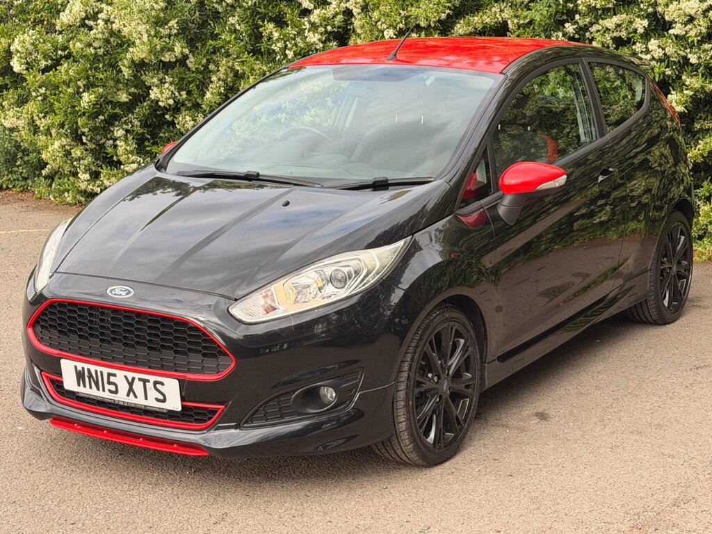 Ford Fiesta 1.0T Ecoboost Zetec S Black Edition Euro 6 Ss 3 WN15XTS Black #3