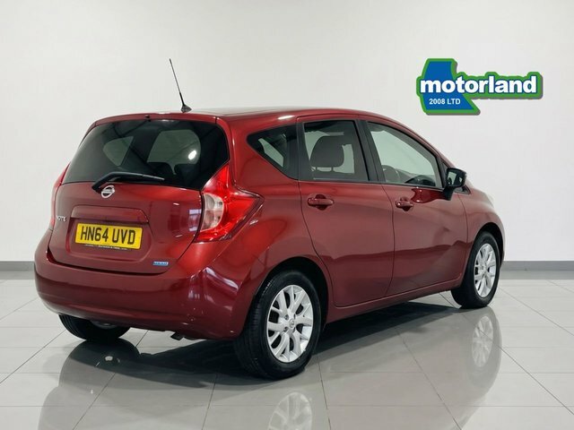 Nissan Note Dci Acenta Premium Hatchback HN64UVD Red #6