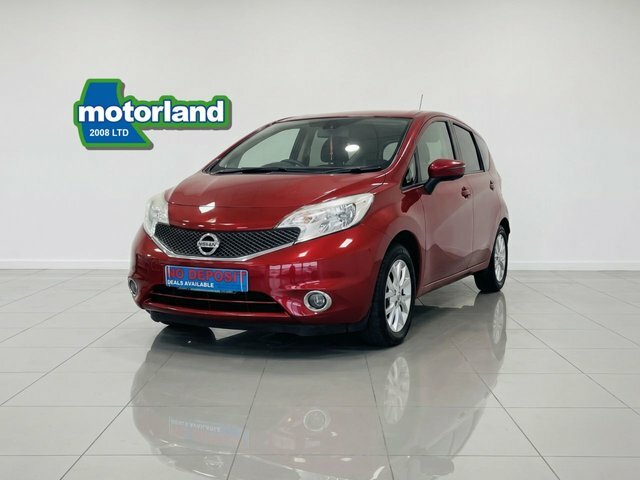 Nissan Note Dci Acenta Premium Hatchback HN64UVD Red #3
