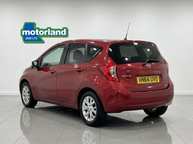Nissan Note Dci Acenta Premium Hatchback HN64UVD Red #4
