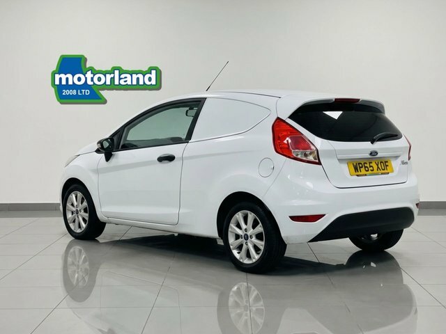 Ford Fiesta Tdci Econetic Panel Van WP65XOF White #6