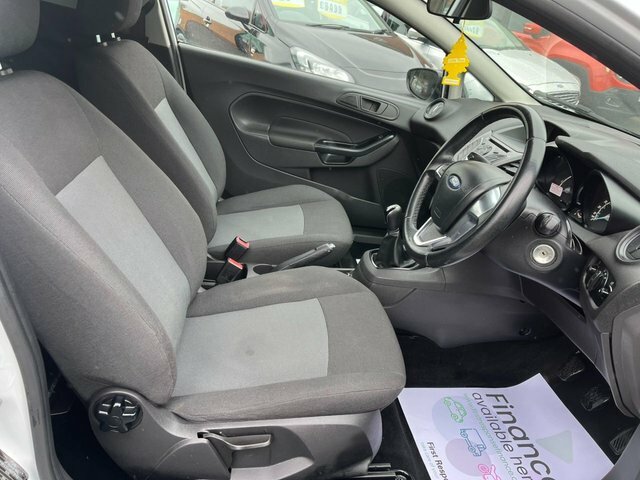 Ford Fiesta Tdci Econetic Panel Van WP65XOF White #3