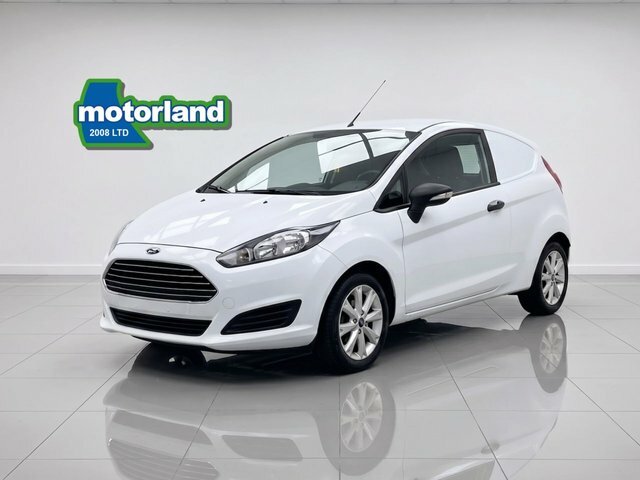 Ford Fiesta Tdci Econetic Panel Van WP65XOF White #5