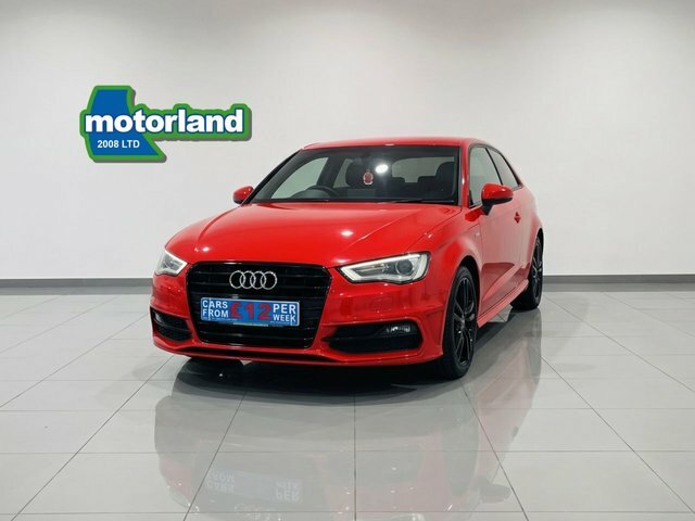 Audi A3 Tdi S Line Hatchback Red #5