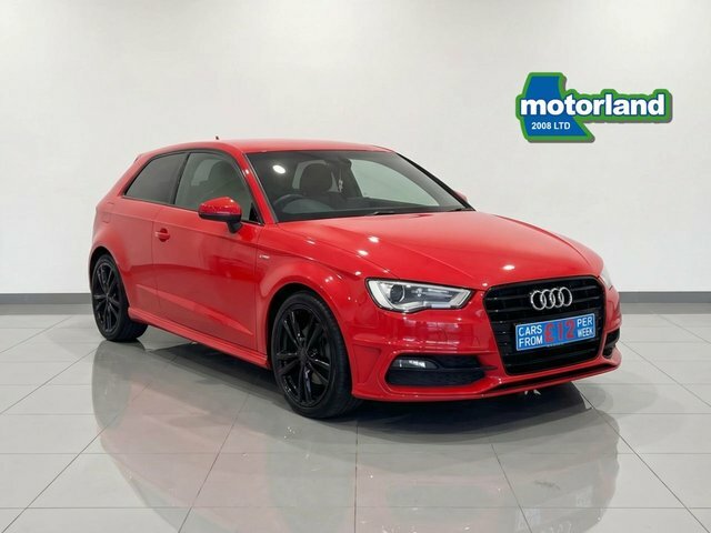 Audi A3 Tdi S Line Hatchback Red