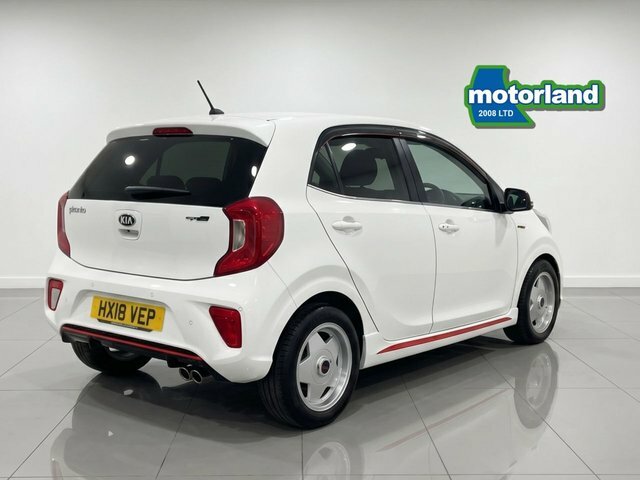 Kia Picanto Gt-line Hatchback HX18VEP White #6