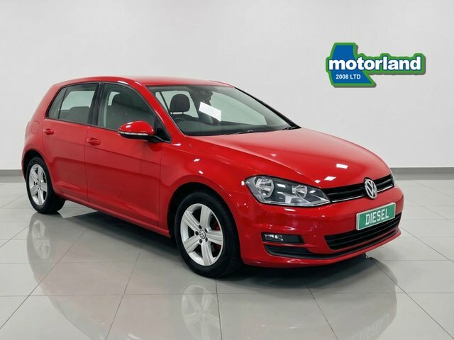 Volkswagen Golf Tdi Bluemotion Tech Match Red