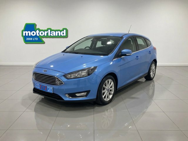 Ford Focus Ecoboost Titanium Hatchback AX65BYK Blue #3