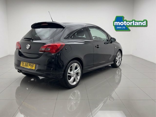 Vauxhall Corsa Turbo Ecotec Sri VX DL66PHF Black #6