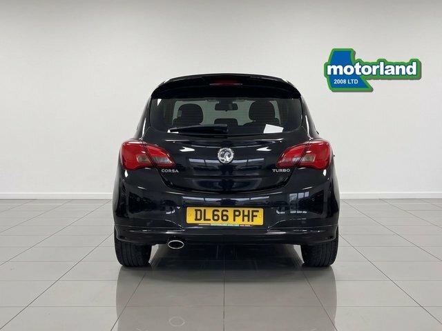 Vauxhall Corsa Turbo Ecotec Sri VX DL66PHF Black #5