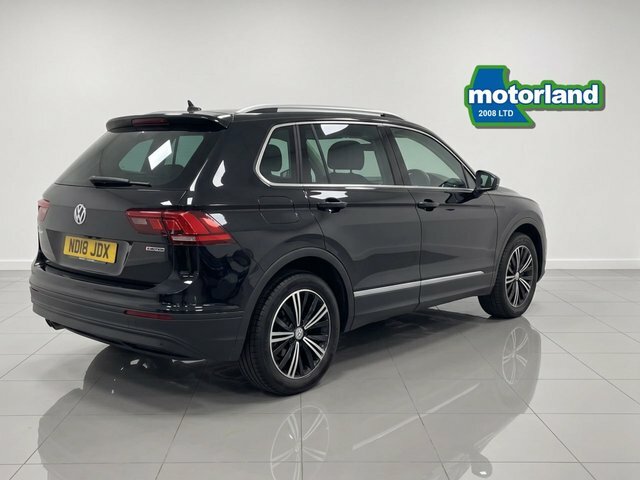 Volkswagen Tiguan Tdi Se Navigation Suv ND18JDX Black #6