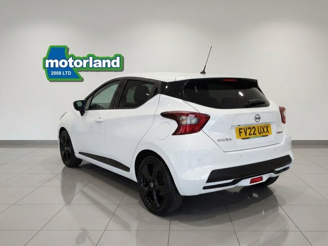 Nissan Micra Ig-t N-sport Hatchback FV22UXX White #4