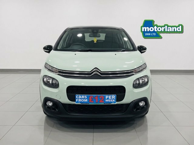 Citroen C3 Puretech Flair Hatchback CP19XKG Green #2