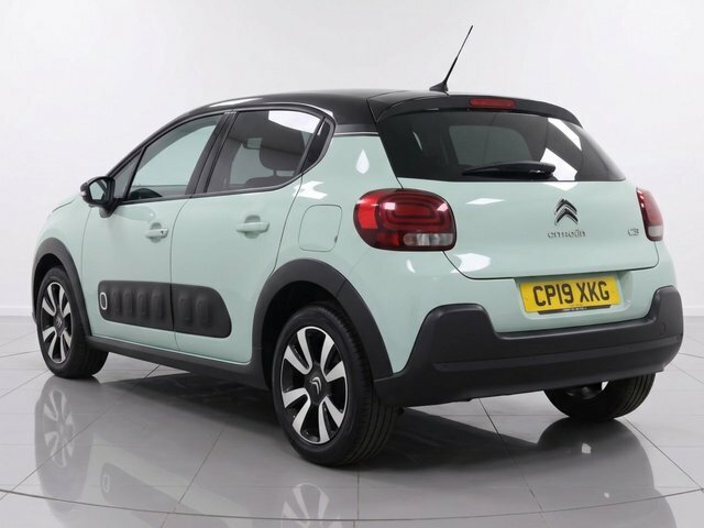 Citroen C3 Puretech Flair Hatchback CP19XKG Green #4