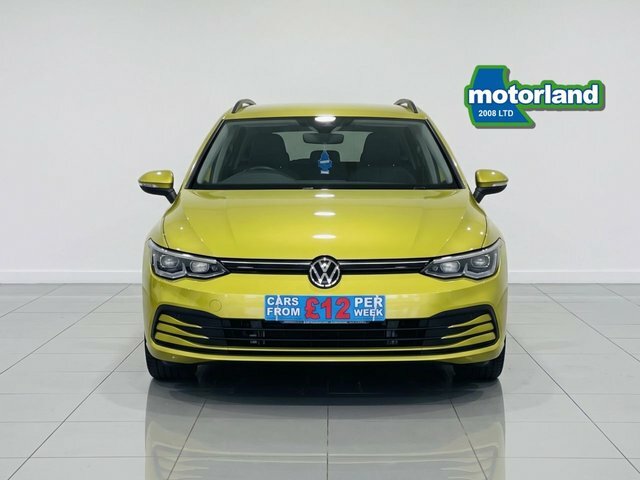 Volkswagen Golf Etsi Mhev Life Estate Yellow #2
