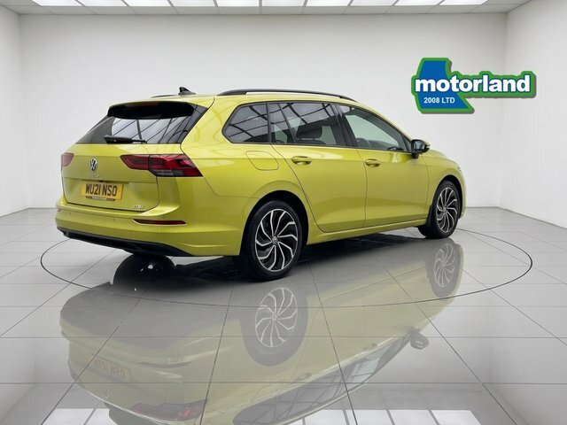 Volkswagen Golf Etsi Mhev Life Estate Yellow #6