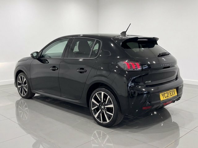 Peugeot 208 Puretech Allure Premium Hatchback YC21EXV Black #4