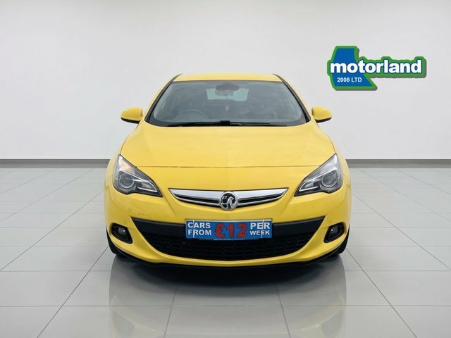 Vauxhall Astra GTC Turbo Sri Coupe AF65WUG Yellow #2