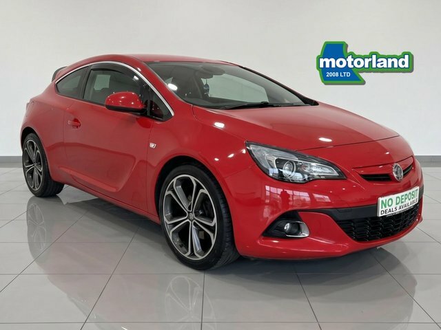 Vauxhall Astra GTC Turbo Limited Edition Coupe Red