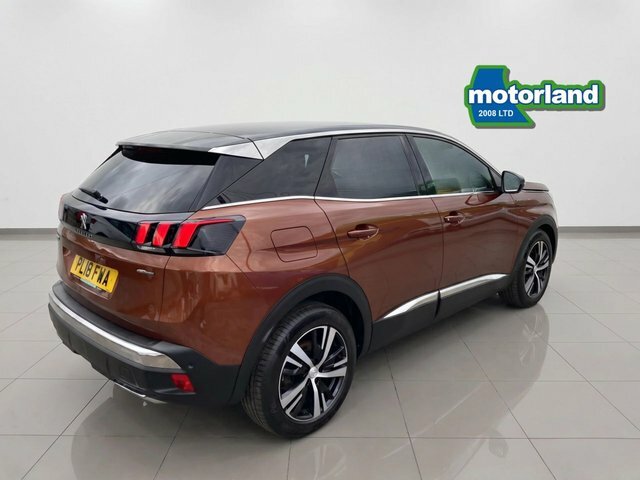 Peugeot 3008 Bluehdi Gt Line Suv PL18FWA Brown #6