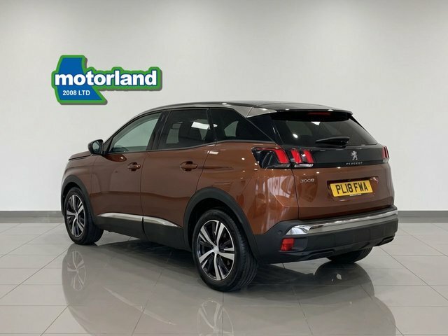 Peugeot 3008 Bluehdi Gt Line Suv PL18FWA Brown #4