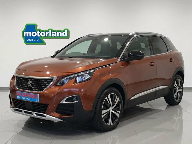 Peugeot 3008 Bluehdi Gt Line Suv PL18FWA Brown #3