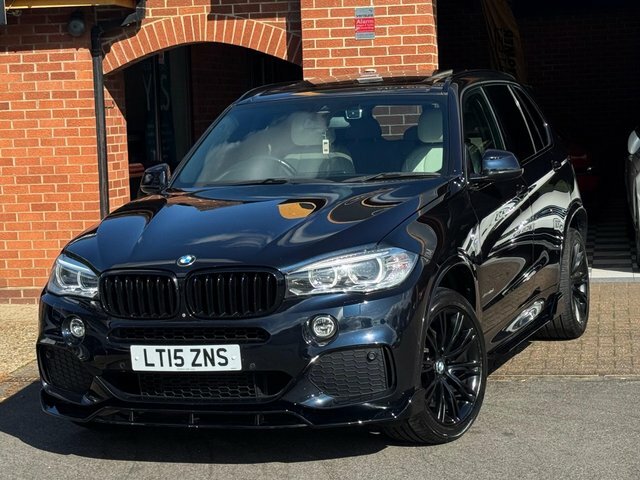 BMW X5 2015 3.0 40D M Sport Xdrive Euro 6 Ss LT15ZNS Black #2