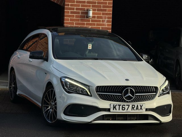 Mercedes-Benz CLA Class 2018 2.1 Cla220d Whiteart Shooting Brake 7G-dct Eu KT67RAX White