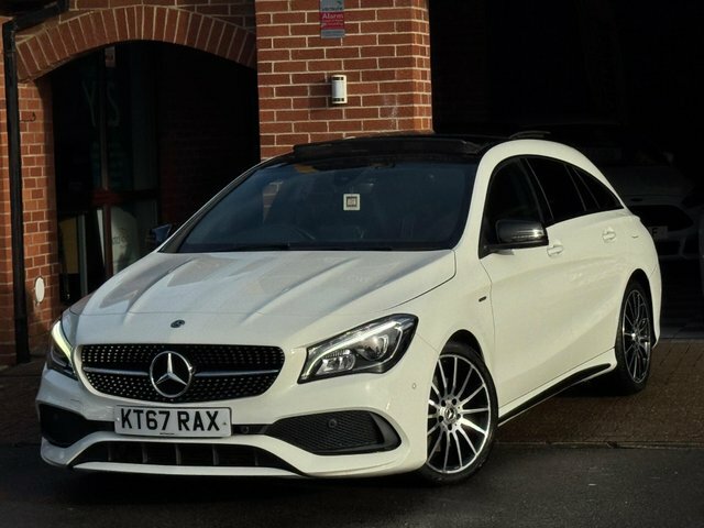 Mercedes-Benz CLA Class 2018 2.1 Cla220d Whiteart Shooting Brake 7G-dct Eu KT67RAX White #2