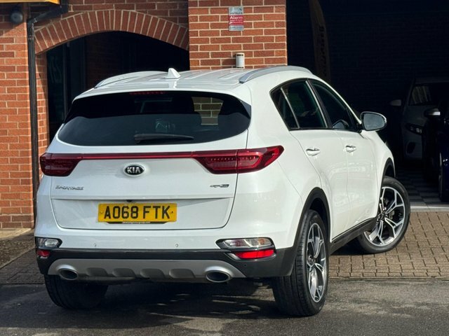 Kia Sportage 2018 1.6 Crdi Gt-line Euro 6 Ss AO68FTK White #4